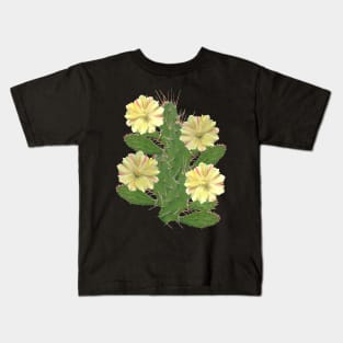 Cactus - cactus flower - flower - flora in Africa Kids T-Shirt